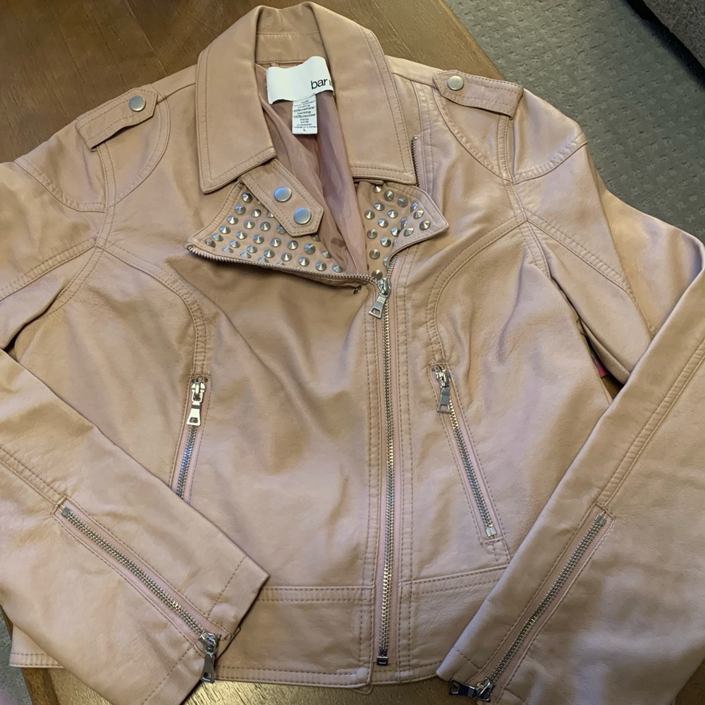 Bar III leather Jacket